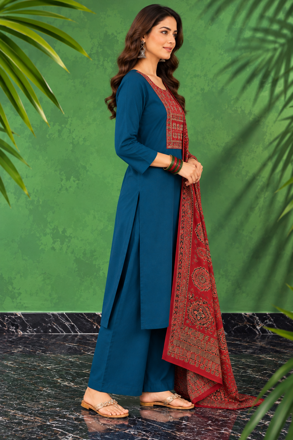 Rangrez Kurta Set with Dupatta