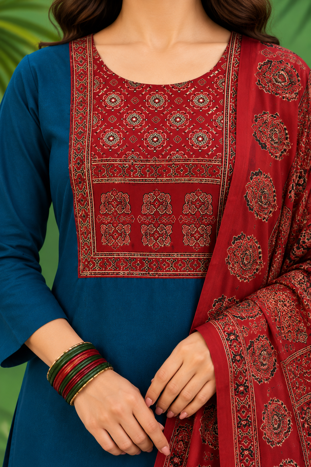 Rangrez Kurta Set with Dupatta