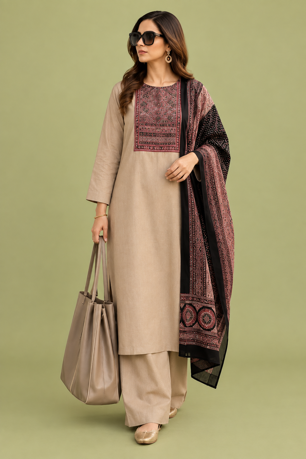 Paisley Kurta Set