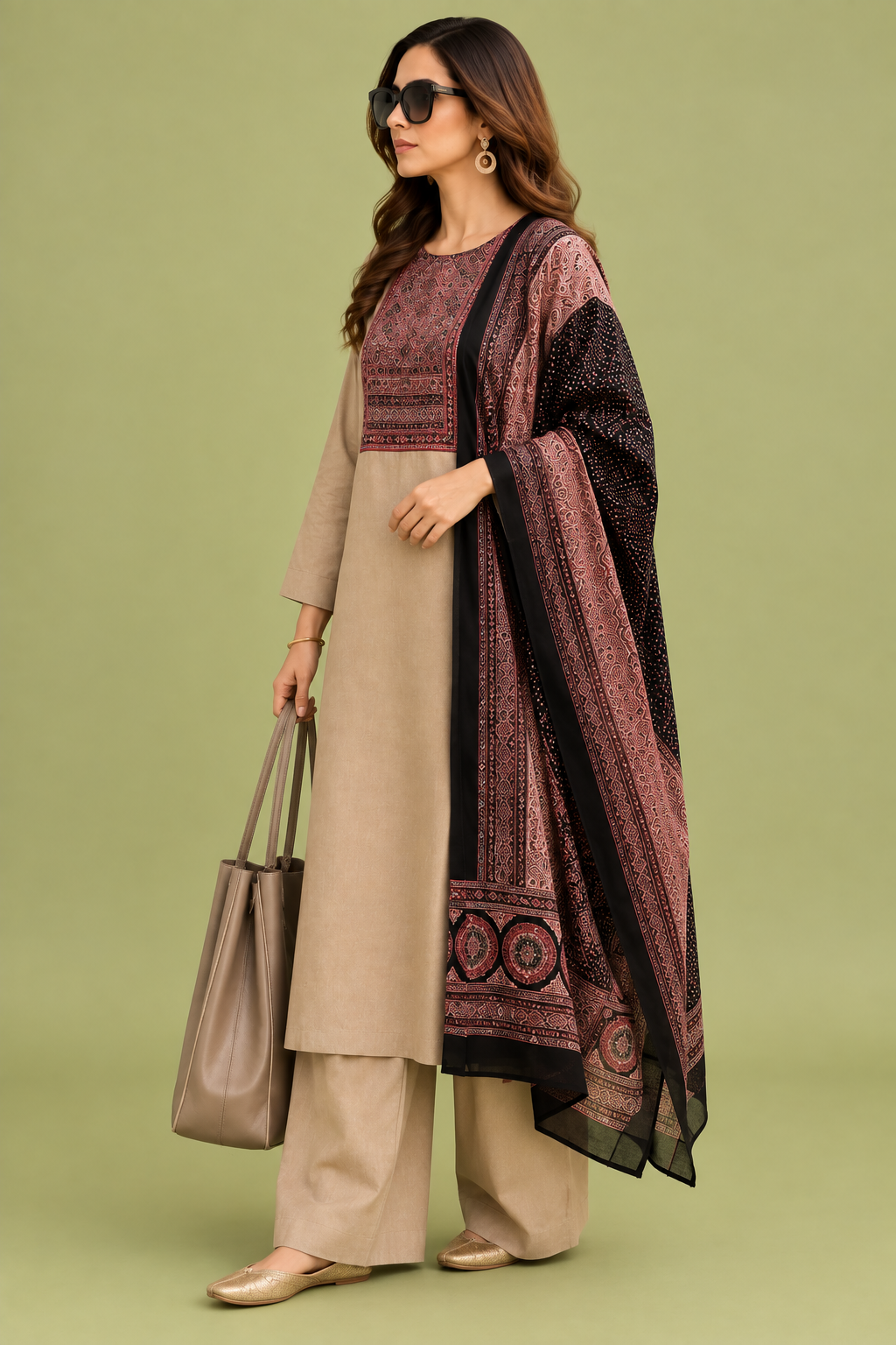 Paisley Kurta Set