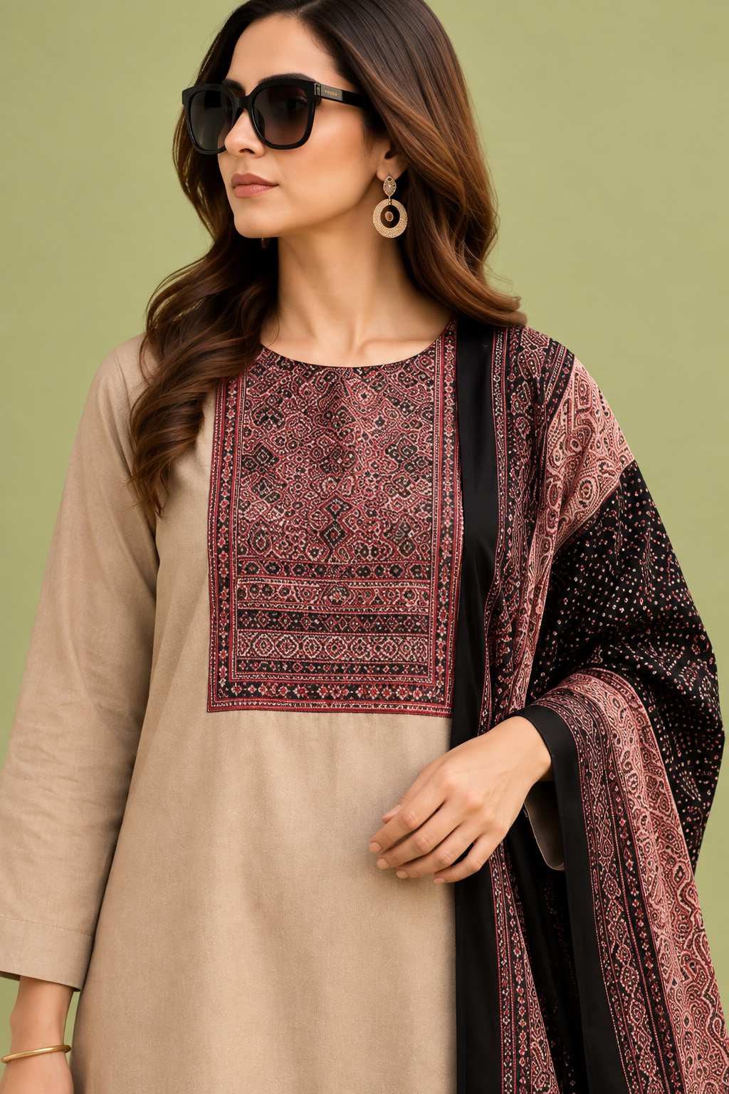 Paisley Kurta Set